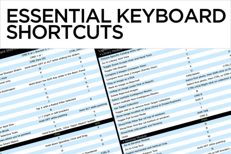 Essential Keyboard Shortcuts